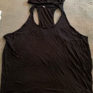 Tank top with hood